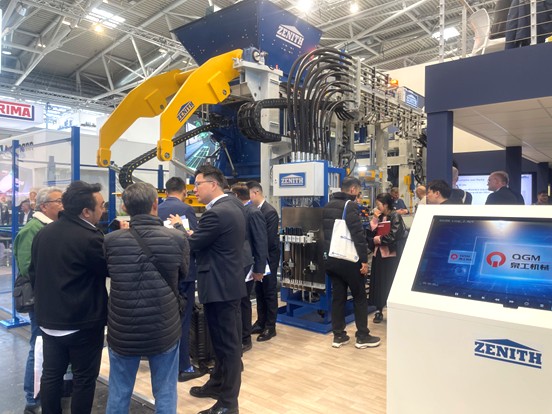 Quangong Co., Ltd. fa un gran debut a l'Exposició Internacional de Gestió de Residus de Xangai La fabricació intel·ligent potencia el desenvolupament de la 
