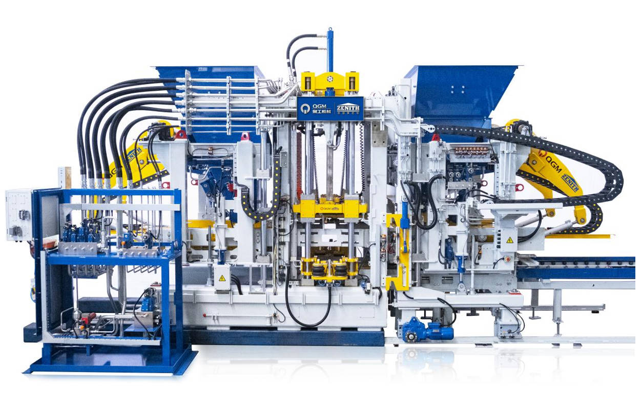 Combinant l'enginyeria de precisió alemanya amb l'enginy xinès, la màquina de fabricació de maons Quangong ZN1000-2 està construïda per a una producció d'alta qualitat.